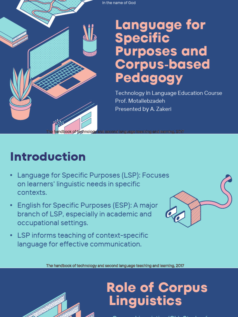 LSP and Corpus-Based Pedagogy | PDF | Language Education | Second Language