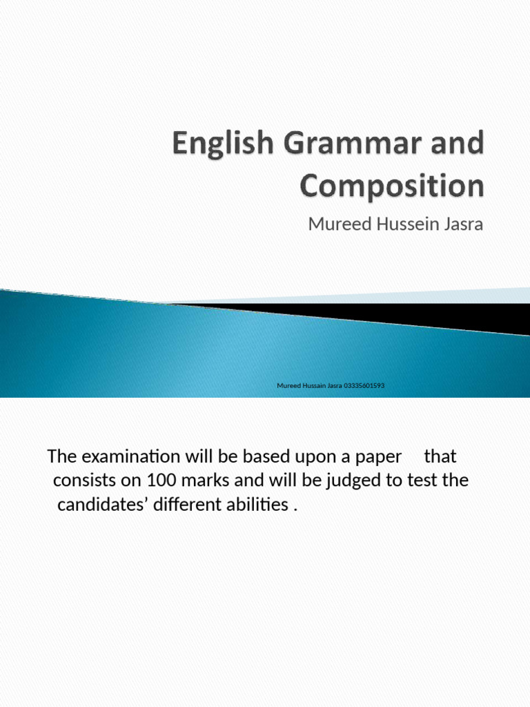 English Grammar and Vocabulary Exam Guide | PDF | Grammatical Number ...