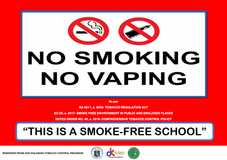 No Smoking No Vaping Signage | PDF