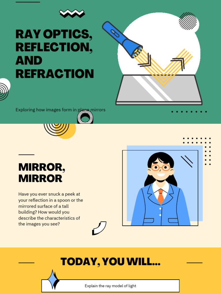 Ray Optics: Reflection & Refraction Guide | PDF | Reflection (Physics ...