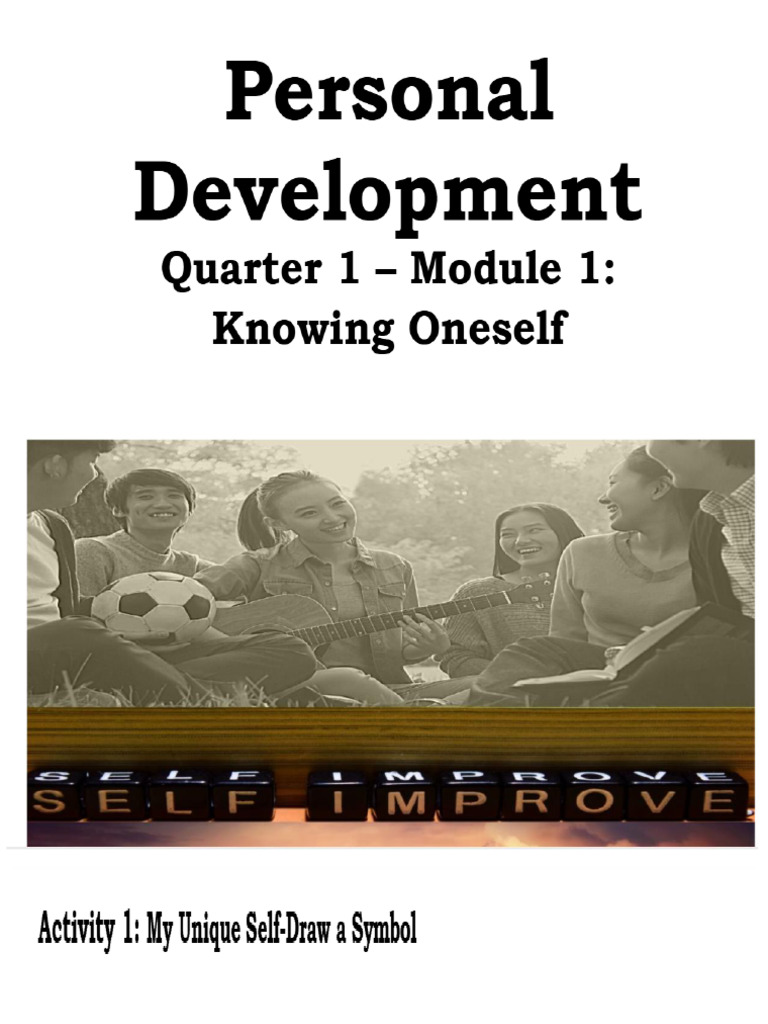 Week 1 Knowing Your Self | PDF