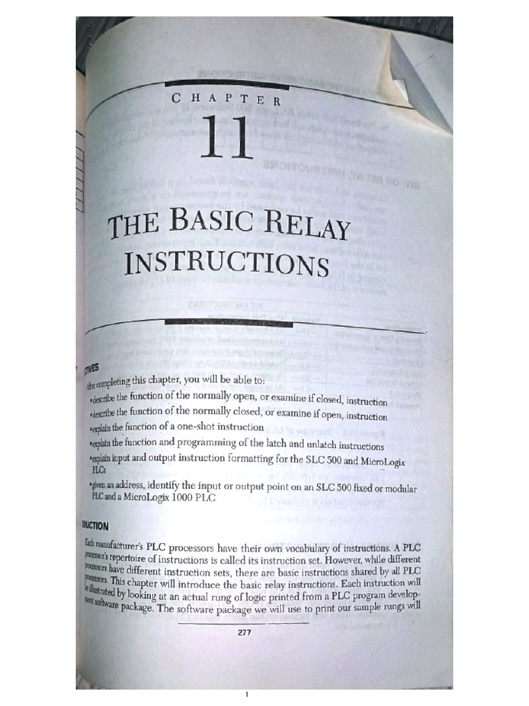 Basics of PLC Programming | PDF