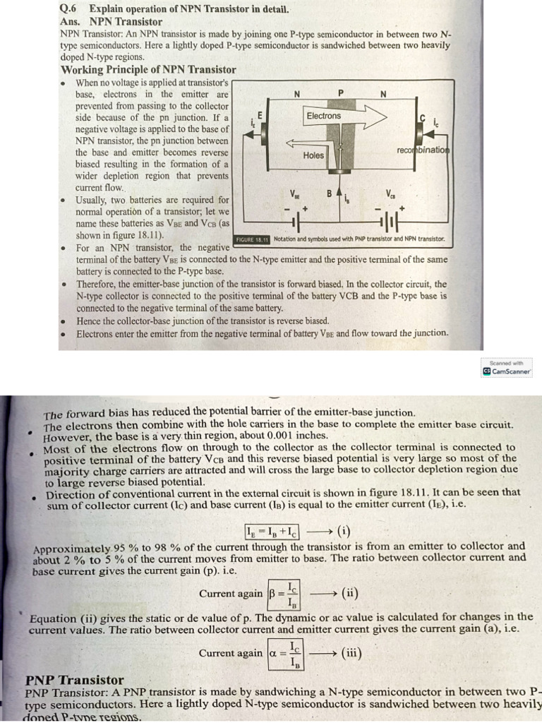 Transistor | PDF
