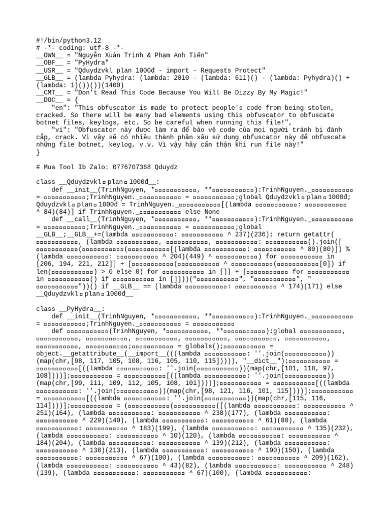 Code Obfuscator for Protection | PDF