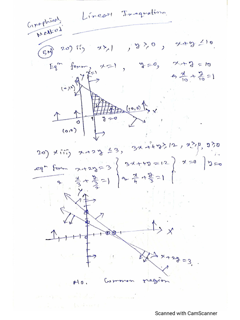 Linear Inequations Part 3 | PDF