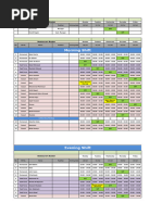 Front Office Duty Roster Sample | PDF
