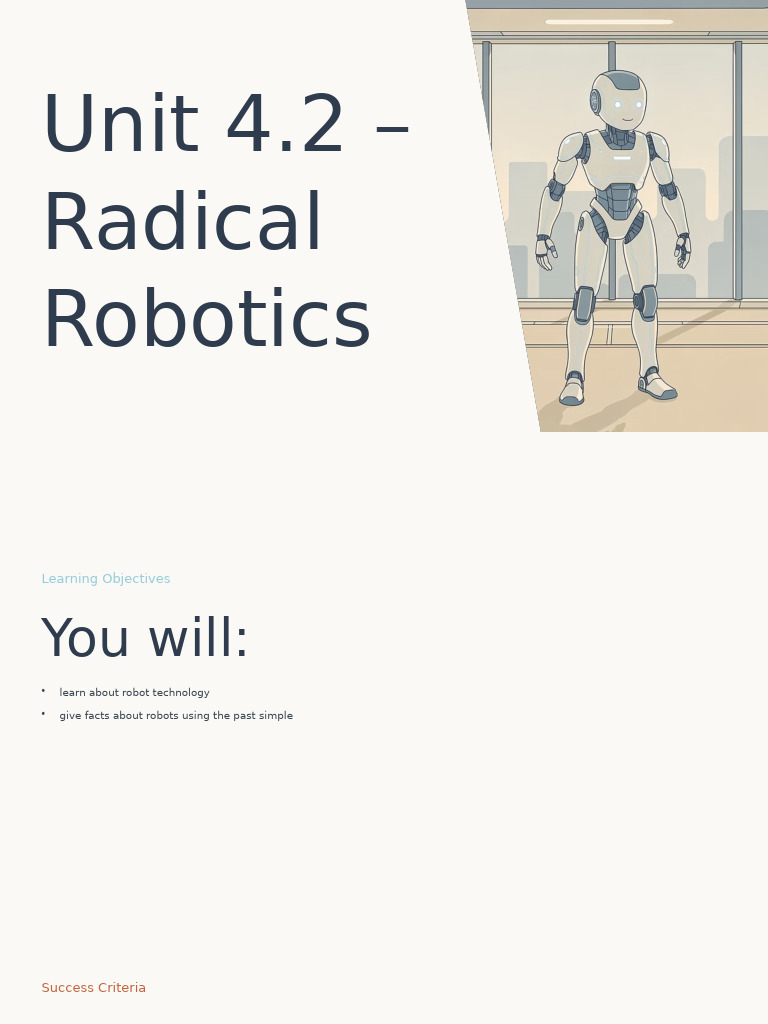 Understanding Robot Technology and History | PDF | Robot | Robotics