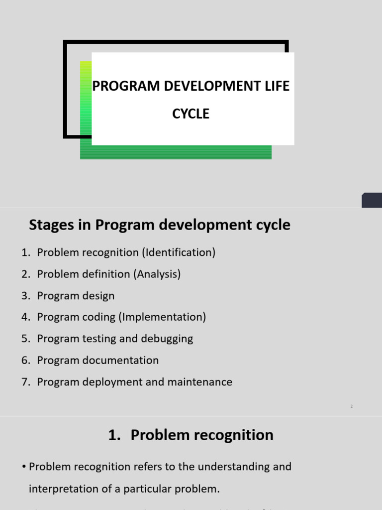 3 Program Development Life Cycle | PDF | Programming | Computer Program