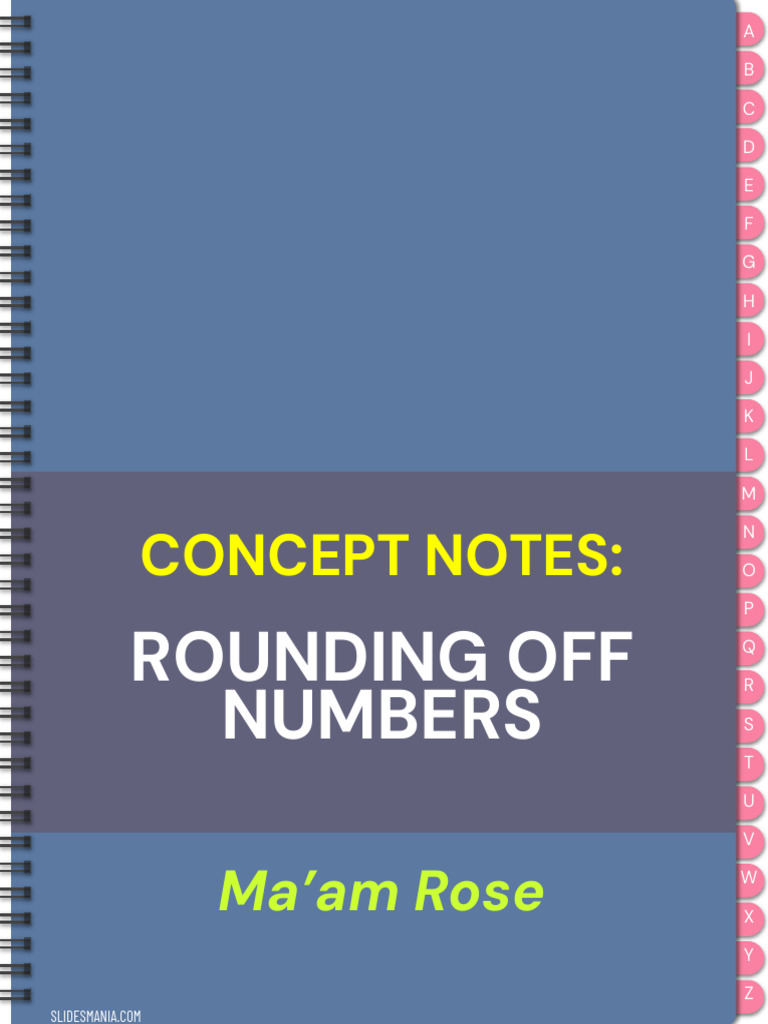Concept+Notes+Math+3+ +Rounding+Off+Numbers | PDF