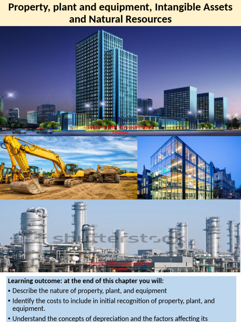 CH 2 Property, Plant and Equipment | PDF | Depreciation | Book Value