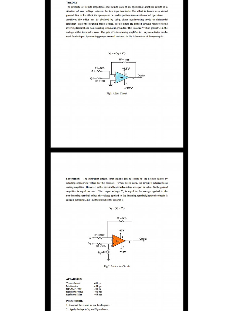 Electronics Lab Test | PDF