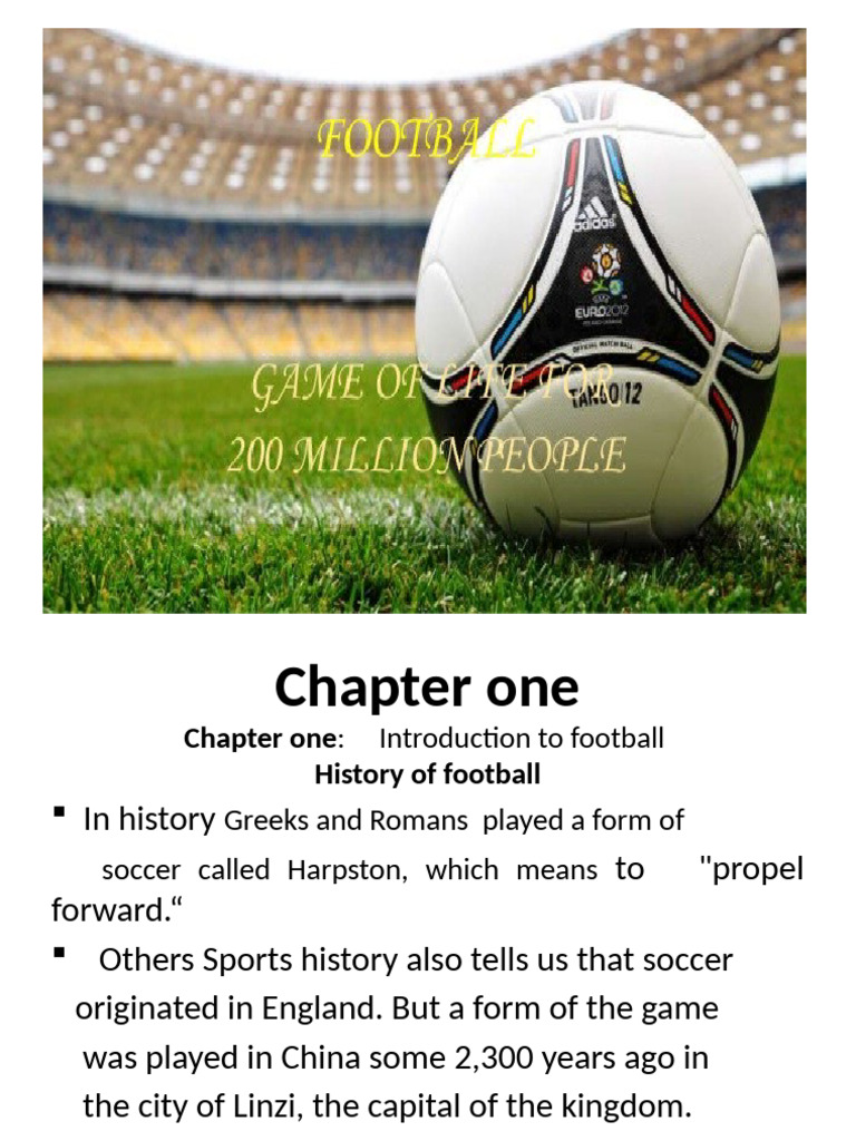 History and Rules of Football | PDF | Association Football | Sports ...