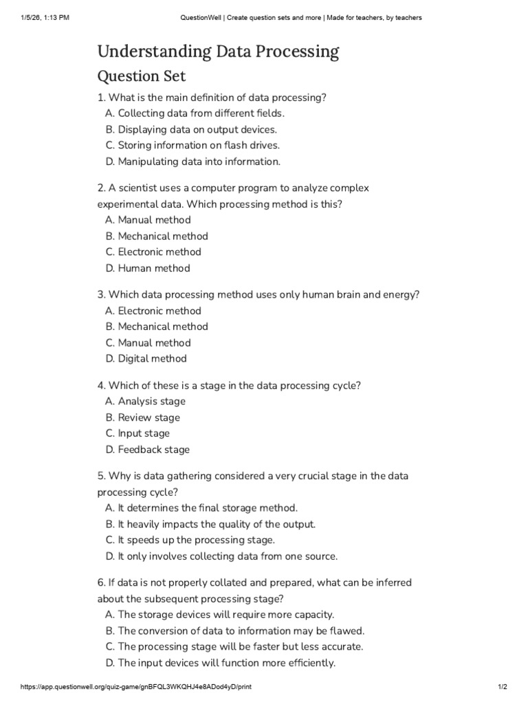 QuestionWell - Create Question Sets and More - Made For Teachers, by ...