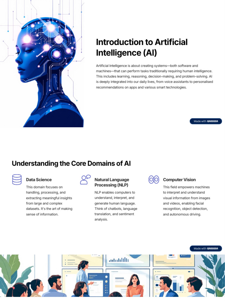 Overview of Artificial Intelligence Concepts | PDF | Artificial ...
