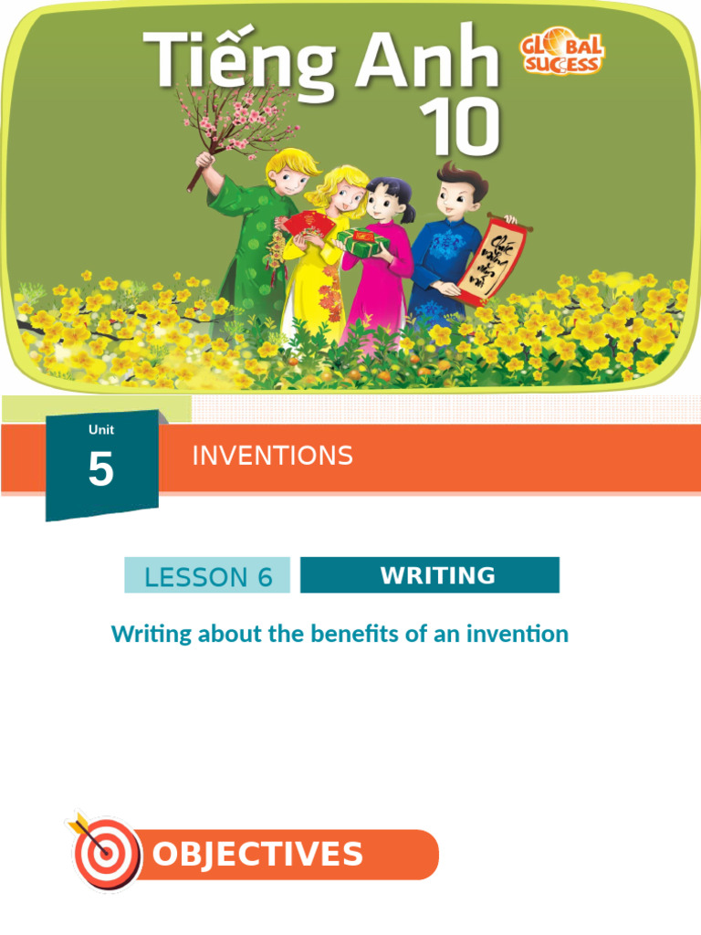 Anh 10 Global - Bài Giảng Điện Tử U5 - Lesson 6 - Writing | PDF