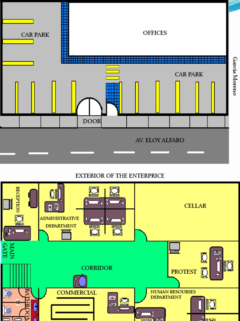 EMAPAL Office Layout and Departments | PDF | Business | Finance & Money ...