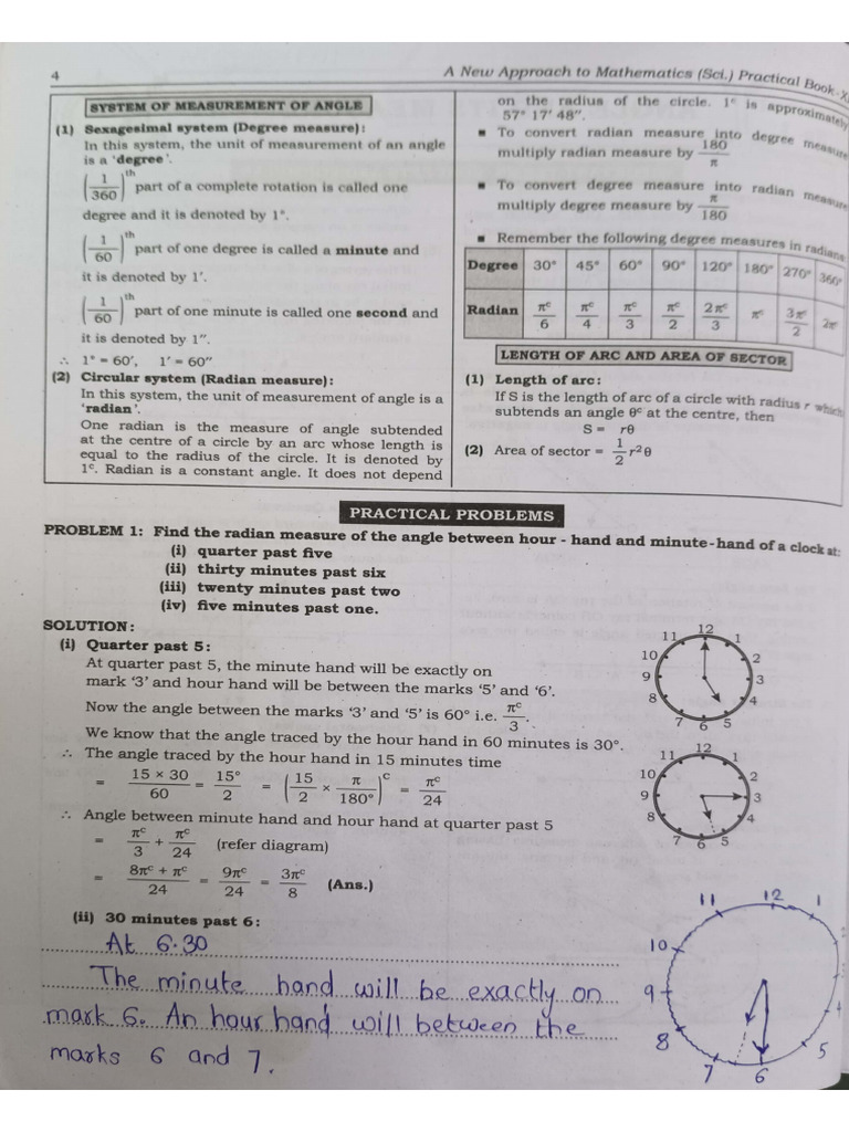 Prac 1 - Angle and It's Measurements | PDF