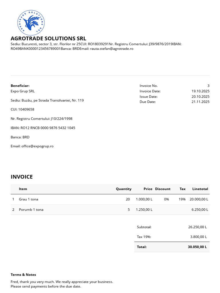 Invoice | PDF