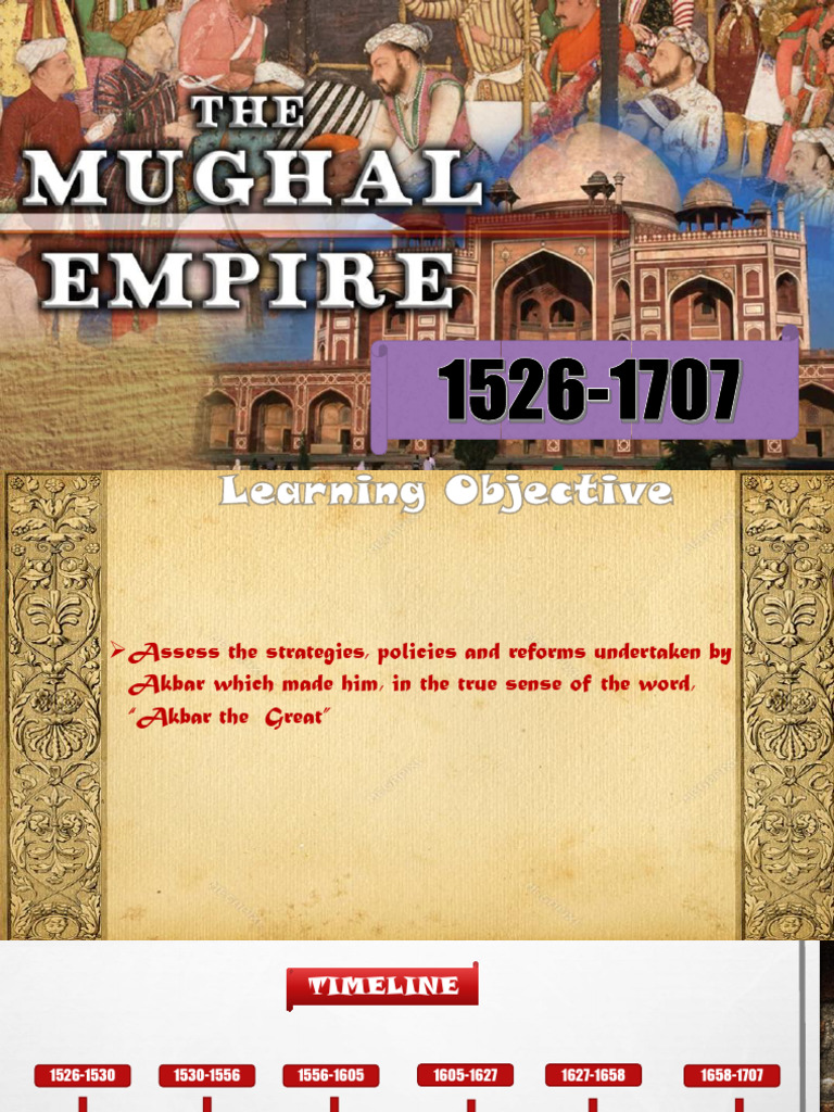 The Mughal Empire - Akbar | PDF | Mughal Empire