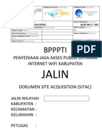 Form Survey Sitac