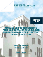 Manual de Procedimientos en Sensibilidad