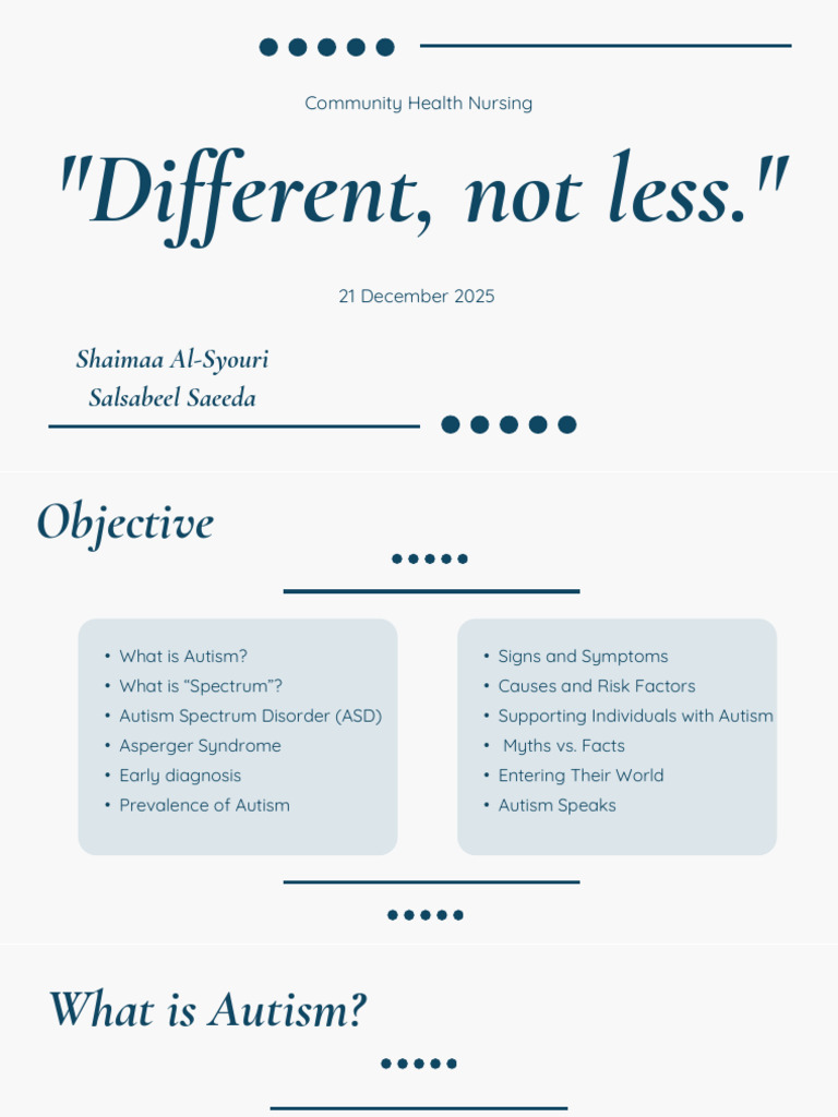 Understanding Autism Spectrum Disorder | PDF | Autism | Asperger Syndrome