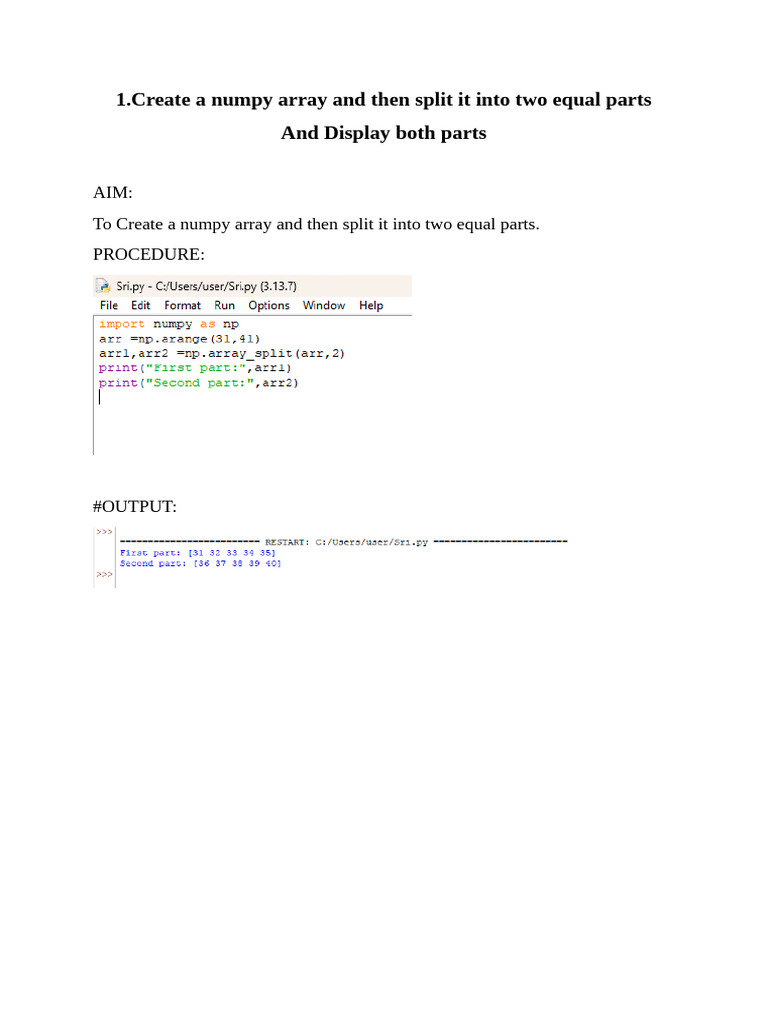Numpy and Pandas Data Analysis Guide | PDF