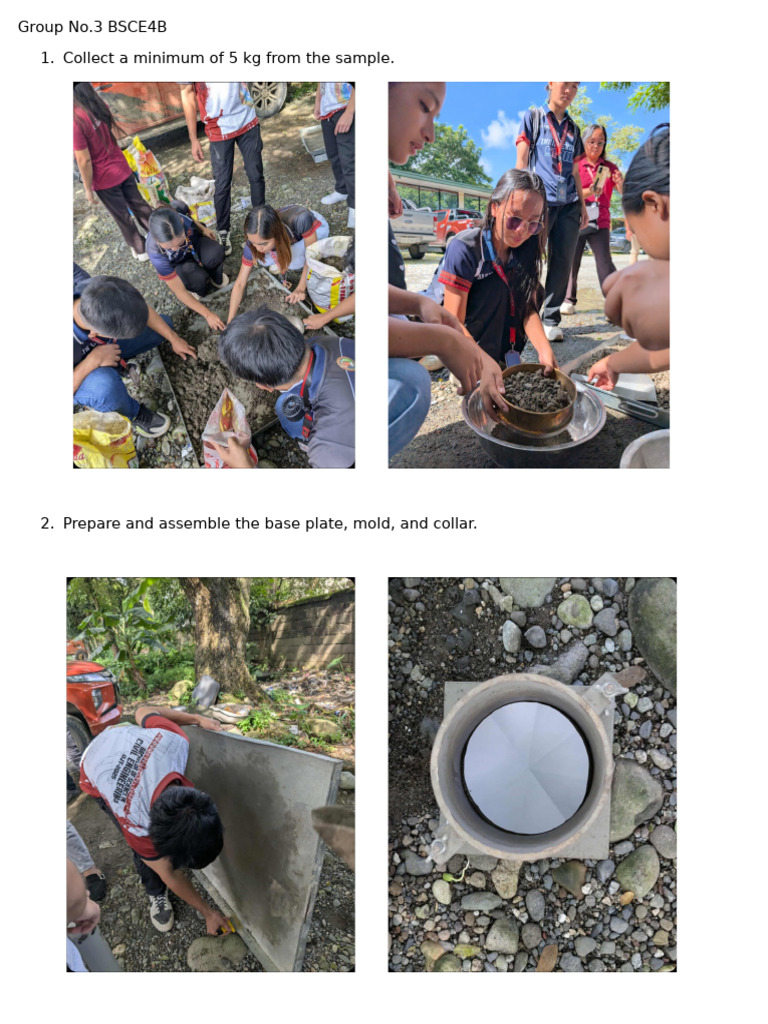 Soil Compaction Testing Procedure | PDF