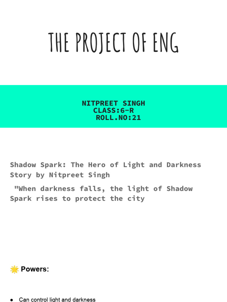 The Project of Eng | PDF