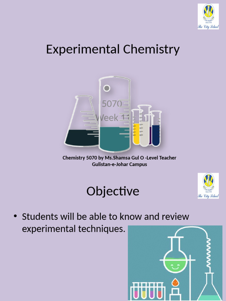 Experimental Chemistry Techniques Guide | PDF | Chromatography | Solubility