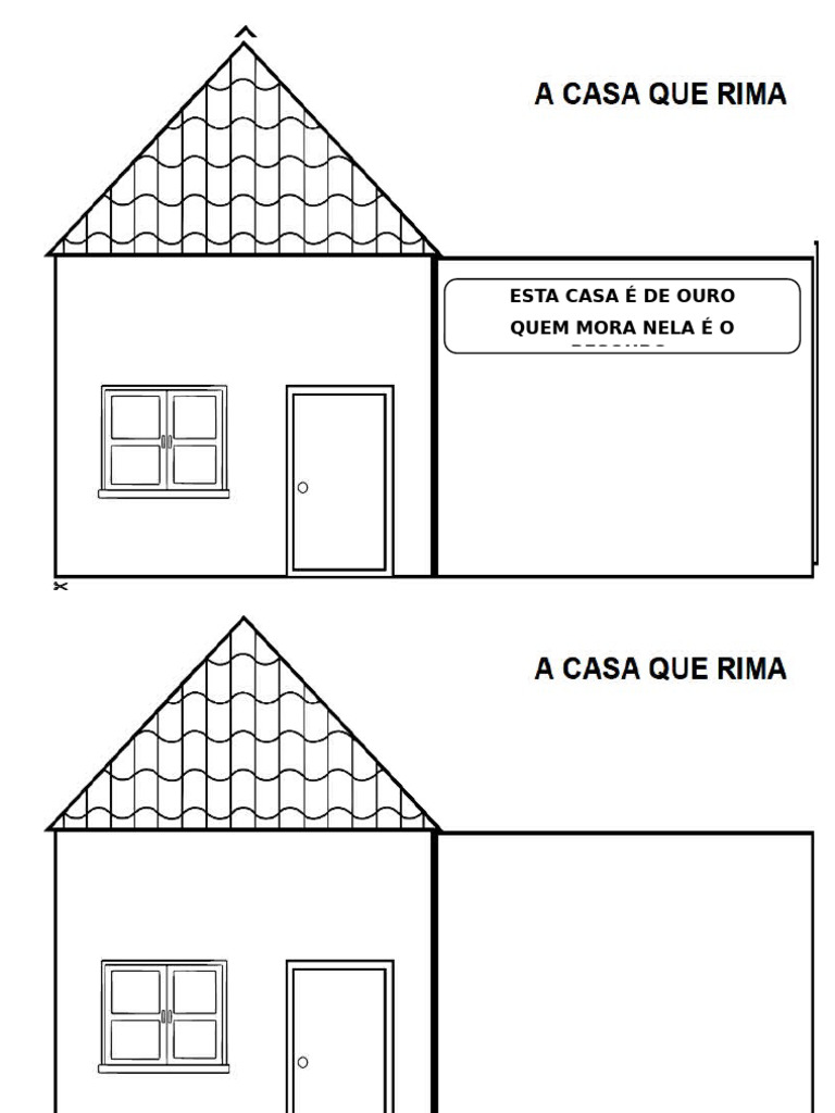 A Casa Que Rima | PDF
