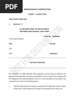 Rule 35 Notice for Document Discovery | PDF