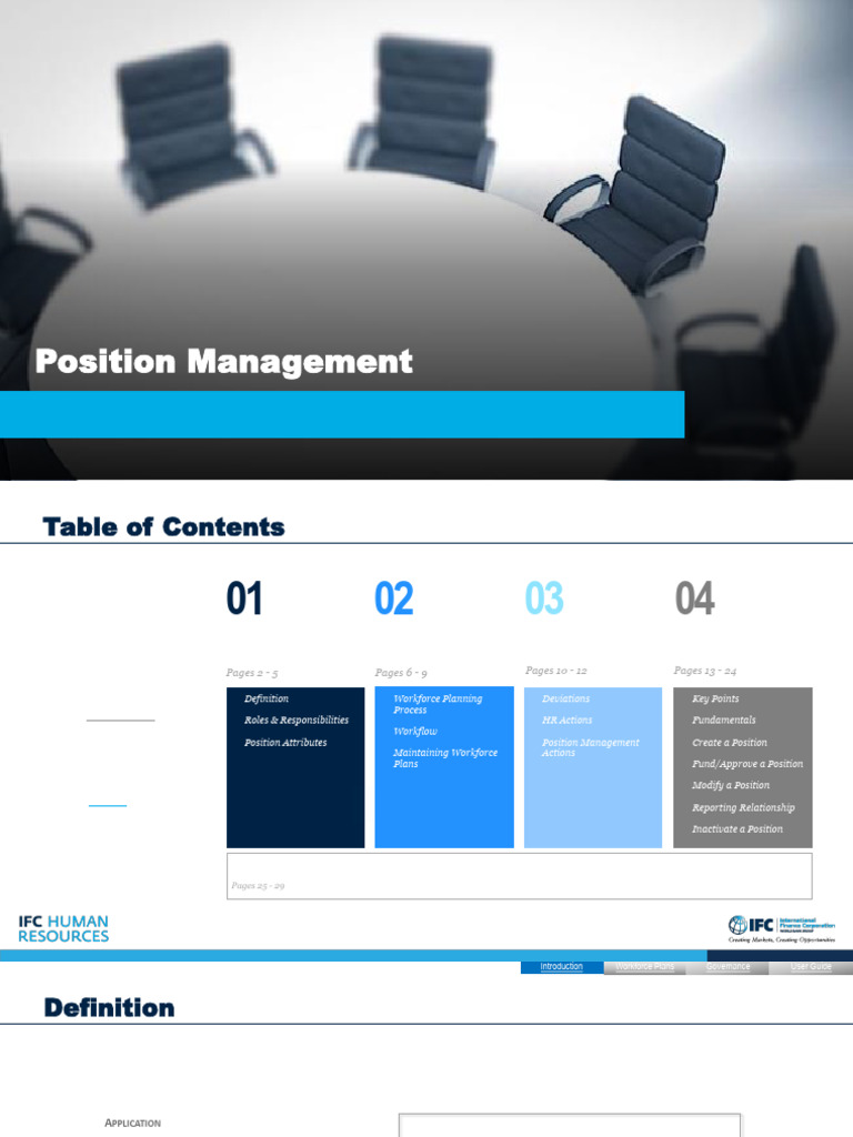 Position Management Handbook Overview | PDF | Human Resource Management ...