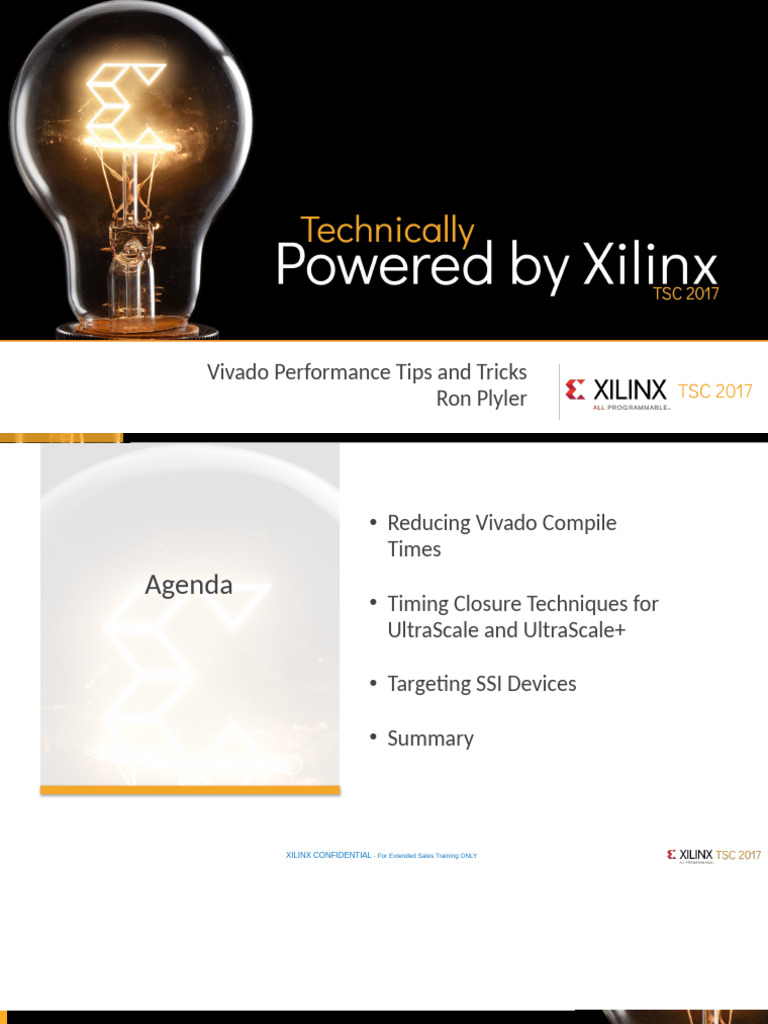 Vivado Compile Time Optimization Tips | PDF | Computer Architecture ...