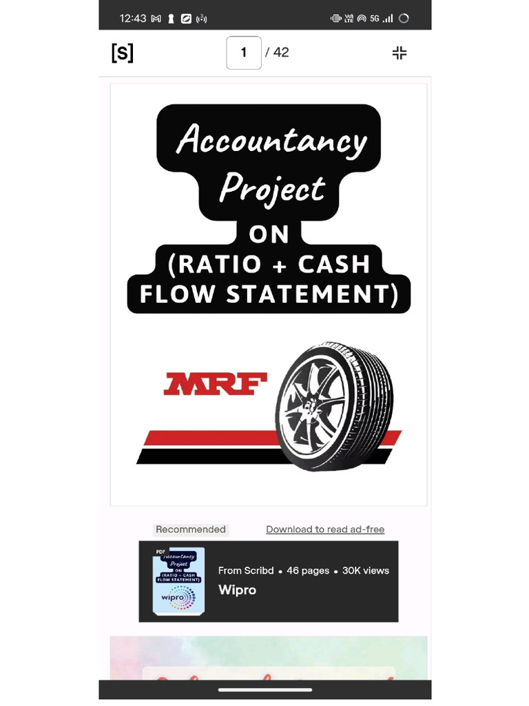 Accountancy Project File | PDF