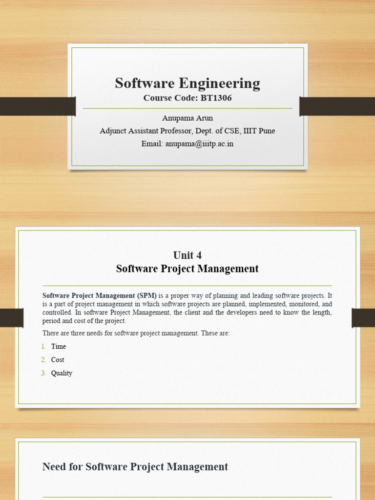 Software Project Management Essentials | PDF | Project Management | Risk