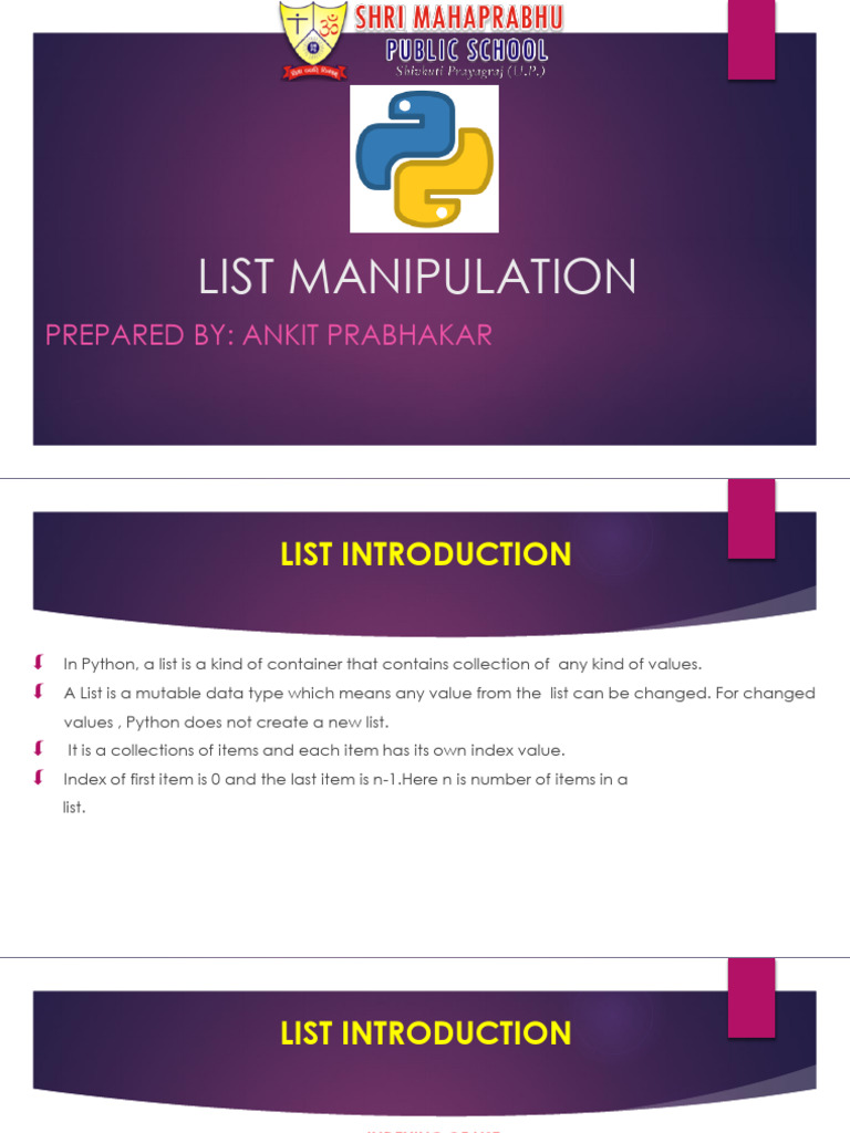 LIST_PART_1 | PDF
