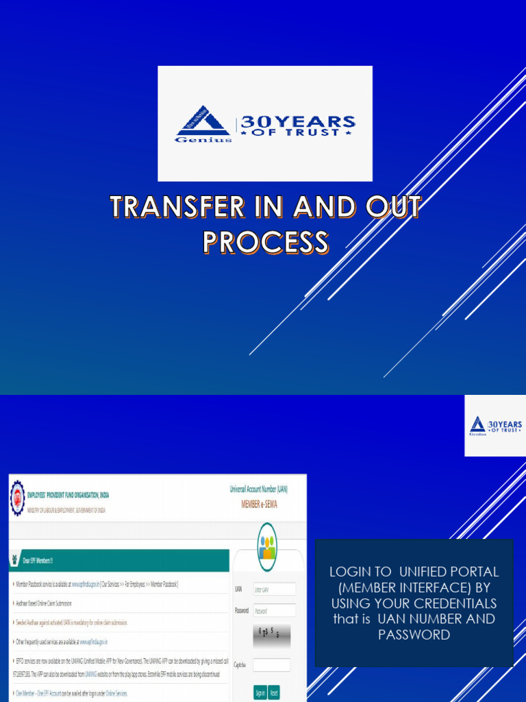 Transfer in Out Online Flow Chart | PDF