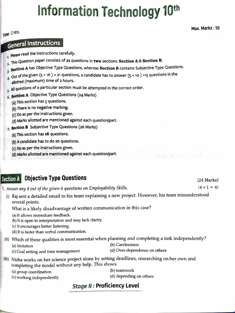 IT Sample Paper (04) | PDF | Databases | Hyperlink