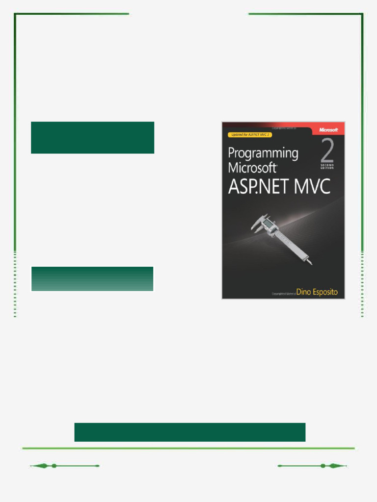 Programming Microsoft ASP NET MVC 2nd Edition Dino Esposito ebook ...