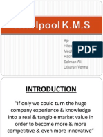 Whirpool KMS Knowledge Management Systems