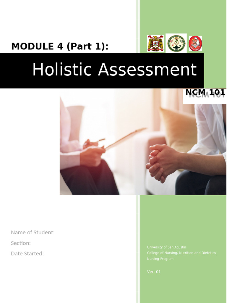 Holistic Health Assessment Guide | PDF | Developmental Psychology ...
