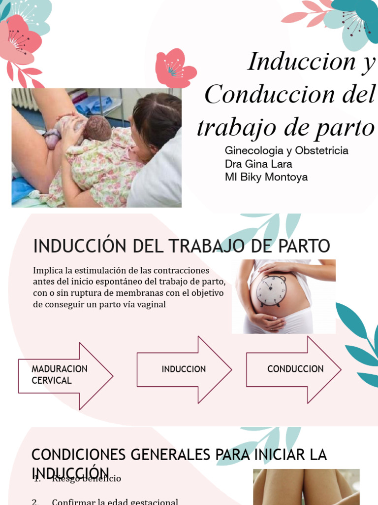 Inducción y Conducción del Parto: Guía Clínica | PDF | Parto | Embarazo ...