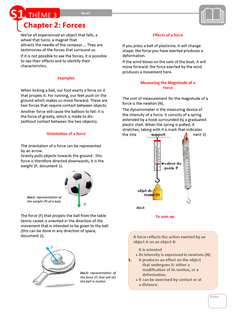 Understanding Forces and Their Effects | PDF | Force | Weight