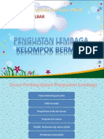 Penguatan Lembaga Paud