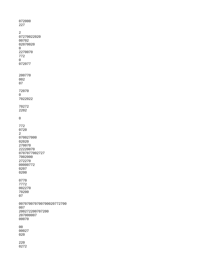 Numeric Data Sequence Analysis | PDF