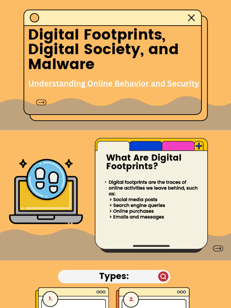Digital Footprints, Digital Society, And Malware by Shivam | PDF ...
