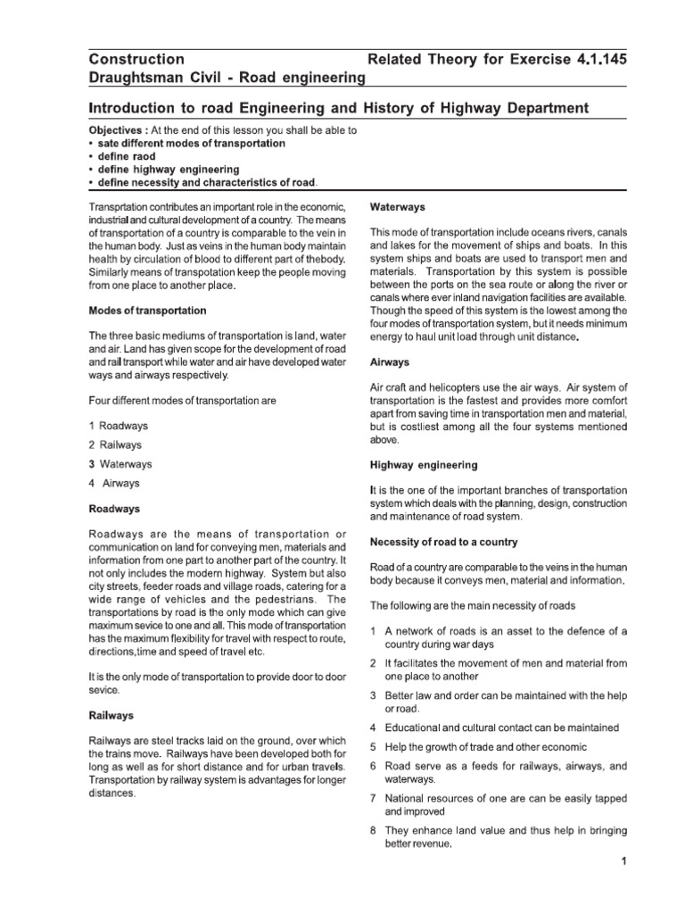 Roadengineering | PDF