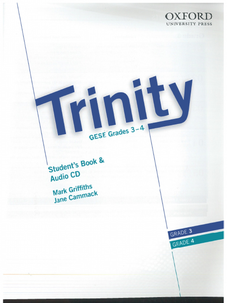 TRINITY GESE Grade 3-4 SB | PDF