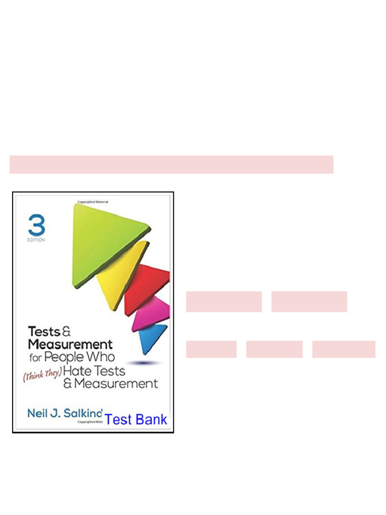 Tests and Measurement for People Who Think They Hate Tests and ...